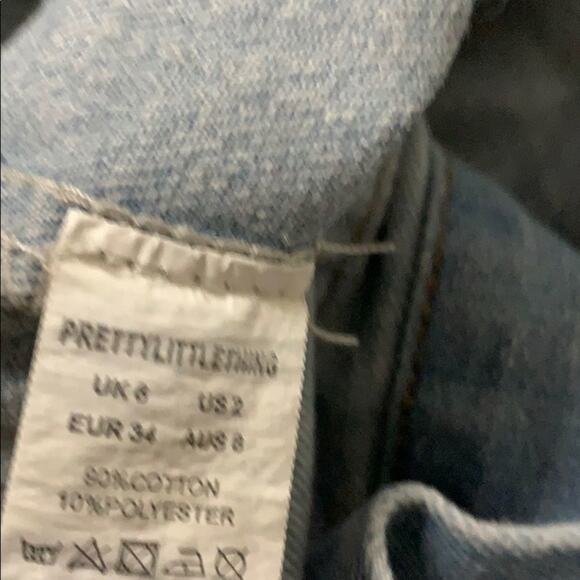 PRETTYLITTLETHINGS DEMIN TUNIC JACKET SIZE 2‎ - Picture 5 of 5